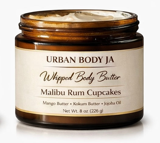 Whipped Body Butter - Malibu Rum Cupcakes